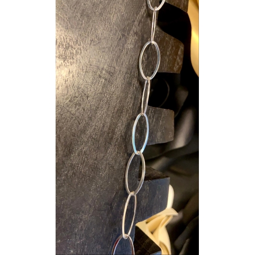 Chaîne argent avec maillons...