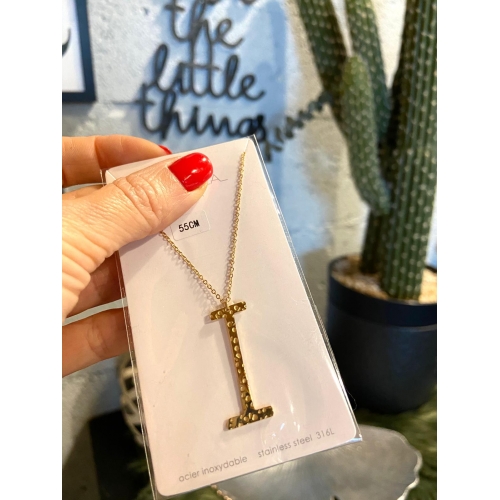 Collier lettre I