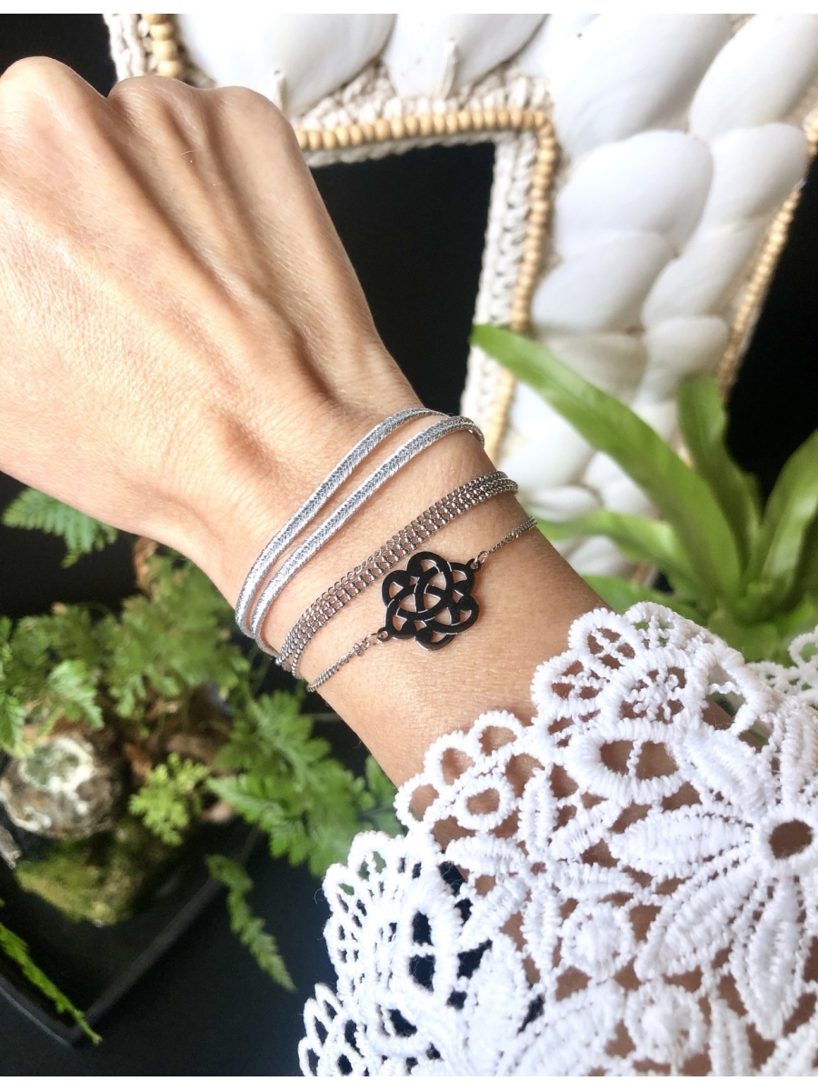 Bracelet sérénité argent